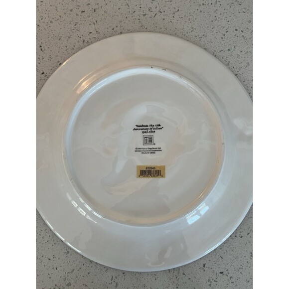 Vint Mary Engelbreit Celebrate the 15th Anniversary Believe 1999 Christmas Plate - Picture 3 of 7